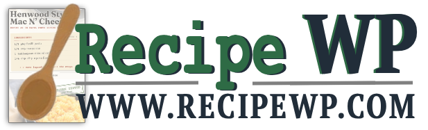 Recipe WP Plugin